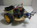 (缺貨)第二代  KSRobot KSR007 4合1 Arduino 自走車專題製作(紅外遙控+尋跡+避障+防跌)