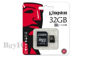 KINGSTON 32GB microSDHC T-Flash C10